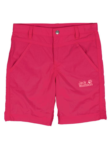Jack Wolfskin Szorty funkcyjne "Sun" w kolorze różowym
