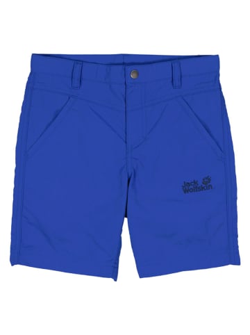 Jack Wolfskin Szorty funkcyjne "Sun" w kolorze niebieskim