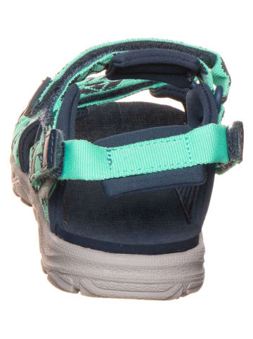 Jack Wolfskin Trekkingsandalen turquoise/donkerblauw