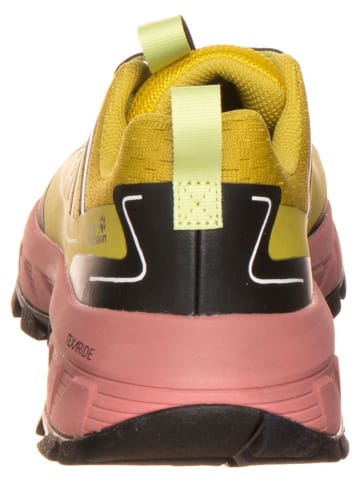Jack Wolfskin Trailrunningschoenen "Wide Hike Texapore Low" geel
