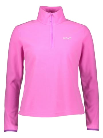 Jack Wolfskin Bluza polarowa "Taunus" w kolorze różowym