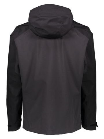 Jack Wolfskin Regenjas "Wildbound" zwart