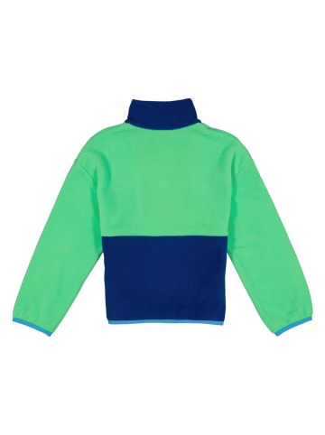 Jack Wolfskin Fleece trui "Taunus" groen/donkerblauw