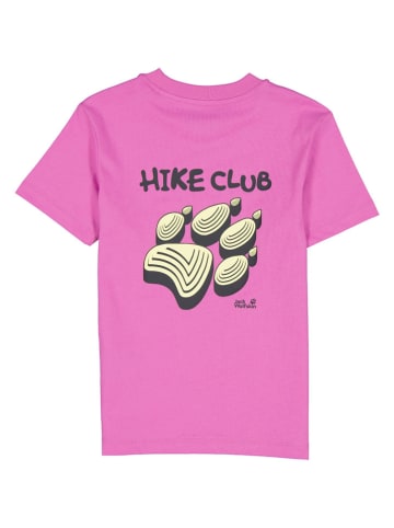 Jack Wolfskin Shirt "Print" in Pink