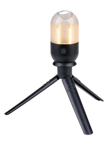GRUNDIG Campingleuchte in Schwarz - (H)19 cm