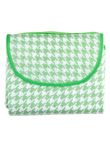 CAMP ACTIVE Koc piknikowy w kolorze zielonym - 200 x 150 cm
