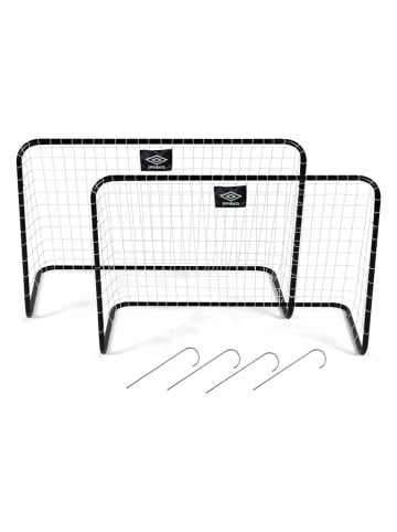Umbro Fußballtor in Schwarz - (B)78 x (H)56 x (T)45 cm