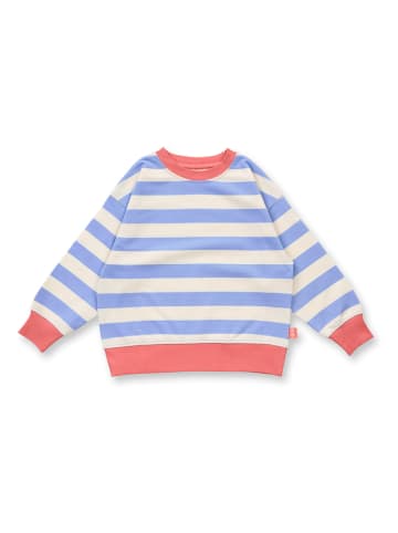 Sense Organics Bluza "Dari" w kolorze beżowo-błękitnym