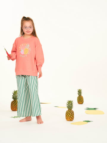 Sense Organics Broek "Wala" groen/wit