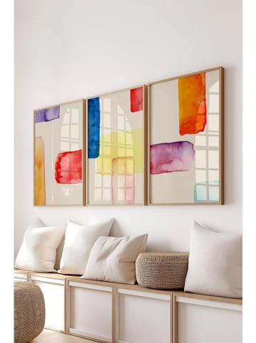 Scandinavia Concept Druki artystyczne (3 szt.) w ramce