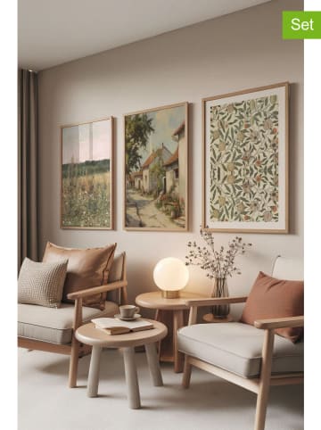 Scandinavia Concept 3er-Set: Gerahmte Kunstdrucke