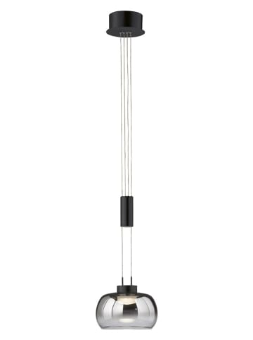 FISCHER & HONSEL Lampa wisząca LED "Arosa" w kolorze czarnym - Ø 22 cm