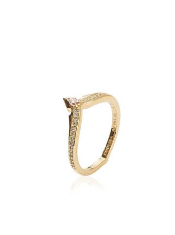 Pandora Vergold. Ring mit Edelsteinen