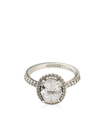 Pandora Silber-Ring mit Edelsteinen