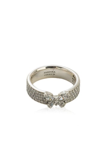 Pandora Silber-Ring mit Edelsteinen