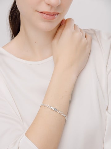 Pandora Silber-Armkette mit Edelsteinen
