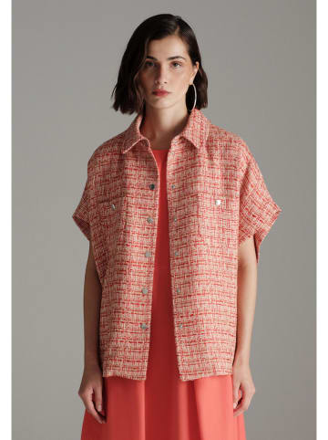 More & More Bluse in Rot/ Apricot