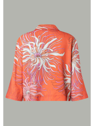 More & More Bluse in Orange/ Rosa