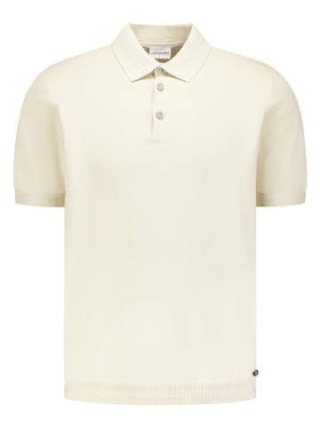 No Excess Poloshirt in Creme