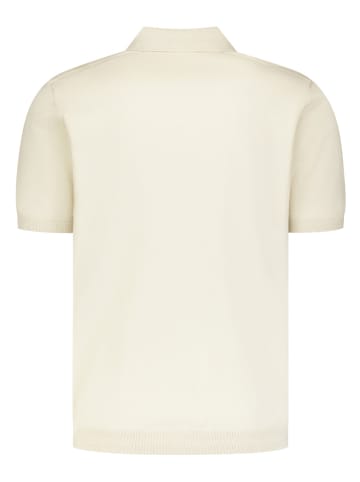 No Excess Poloshirt in Creme