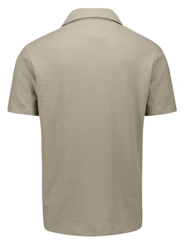 No Excess Poloshirt in Taupe