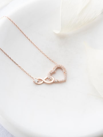 Lodie Silver Rosévergold. Halskette mit Anhänger - (L)42 cm