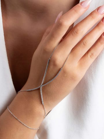 Lodie Silver Armkette mit Edelsteinen