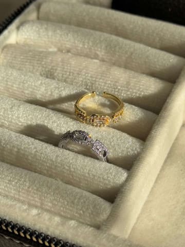 Lodie Silver Ring mit Edelsteinen