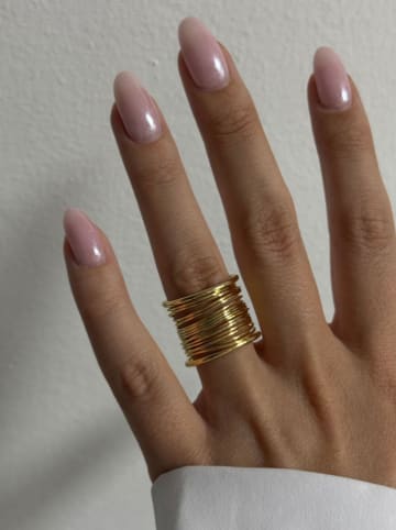 Lodie Silver Ring goudkleurig