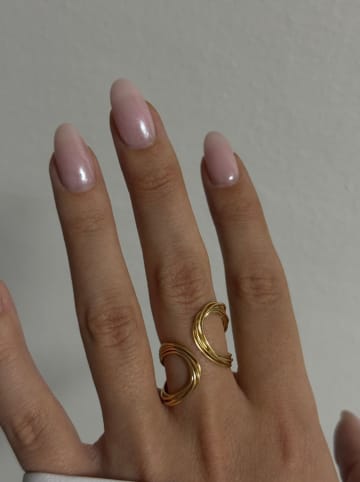 Lodie Silver Ring goudkleurig