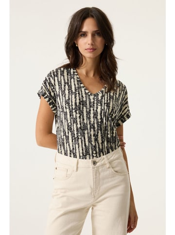 Garcia Shirt zwart/wit