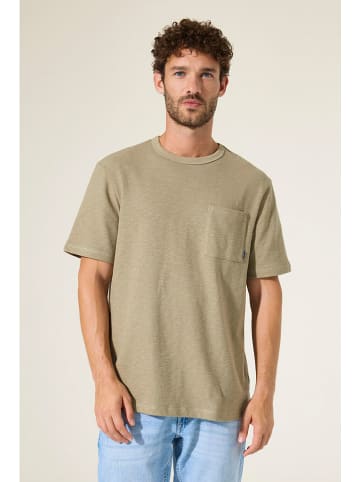 Garcia Koszulka w kolorze khaki