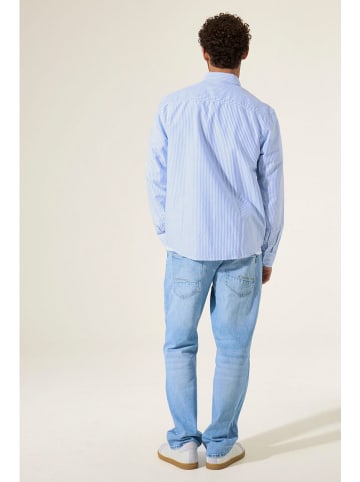 Garcia Koszula - Relaxed fit - w kolorze błękitnym