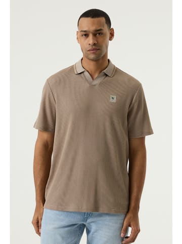 Garcia Poloshirt in Hellbraun