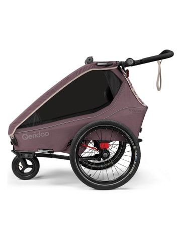 Qeridoo Fietsaanhanger "Kidgoo 2 Wildberry Violet" paars