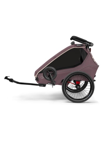 Qeridoo Fietsaanhanger "Kidgoo 2 Wildberry Violet" paars