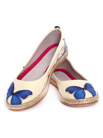 Goby Espadrilles in Creme