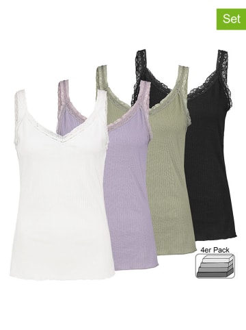 Fresh Made 4-delige set: tops meerkleurig