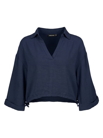 Sublevel Bluse in Dunkelblau