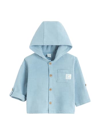COOL CLUB Sweatjacke in Hellblau
