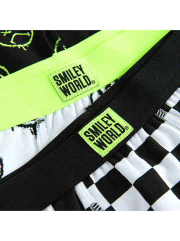 COOL CLUB 3er-Set: Boxershorts in Schwarz/ Weiß