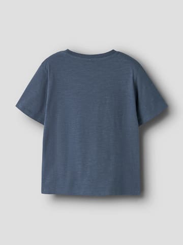 name it Shirt "Feath" donkerblauw