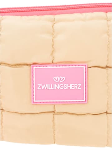Zwillingsherz Cosmeticatas "Uni" beige - (B)23 x (H)14 cm