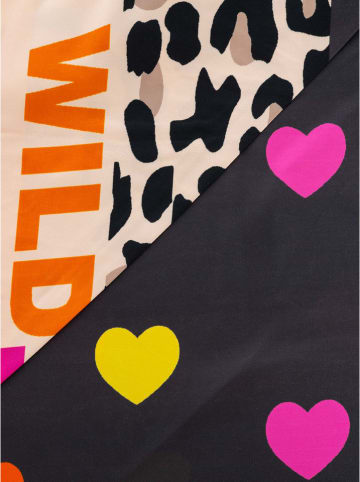 Zwillingsherz Chusta trójkątna "Wild Love" ze wzorem - 138 x 68 cm