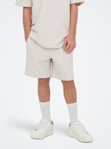 ONLY & SONS Junior Szorty "Kian" w kolorze kremowym
