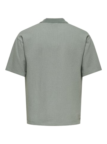 ONLY & SONS Junior Poloshirt "Kian" in Grau