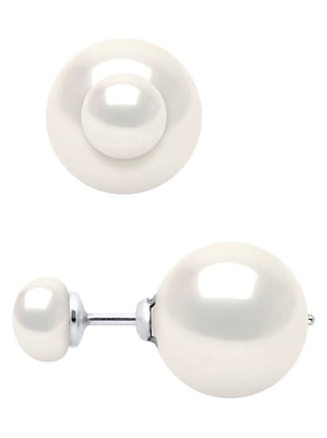La Manufacture Royale Silber-Ohrstecker mit Perlen
