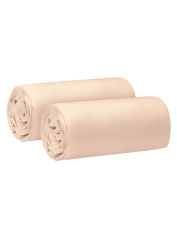 Linvosges Renforcé-Spannbettlaken in Beige