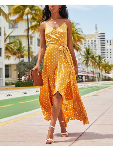 Milan Kiss Kleid in Senf