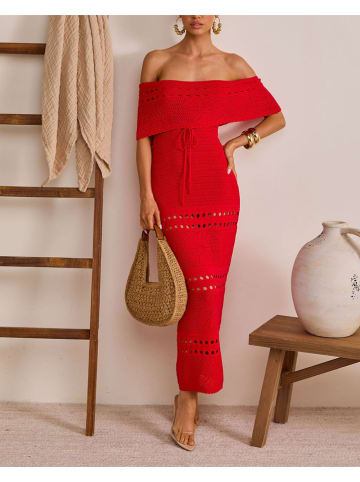 Milan Kiss Kleid in Rot